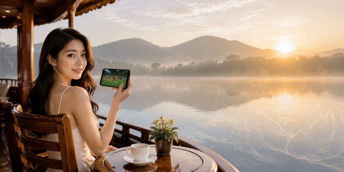 Người dùng tại Đà Lạt thưởng thức cà phê và trải nghiệm cá cược thể thao trực tuyến trên điện thoại