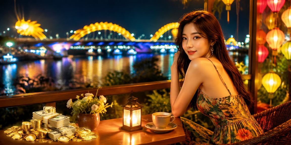 Người chơi tại Đà Nẵng trải nghiệm nền tảng giải trí trong không gian cà phê view biển