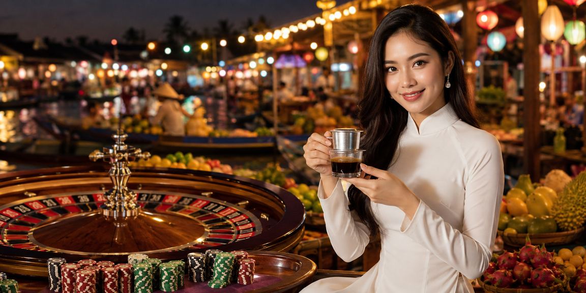 Người chơi tại vùng đồng bằng sông Cửu Long tham gia giải trí trực tuyến với không khí đặc trưng sông nước